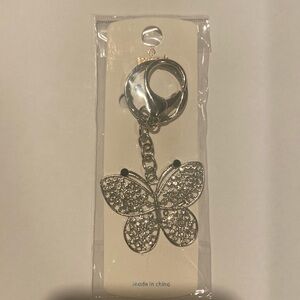 Butterfly key chain/bag charm